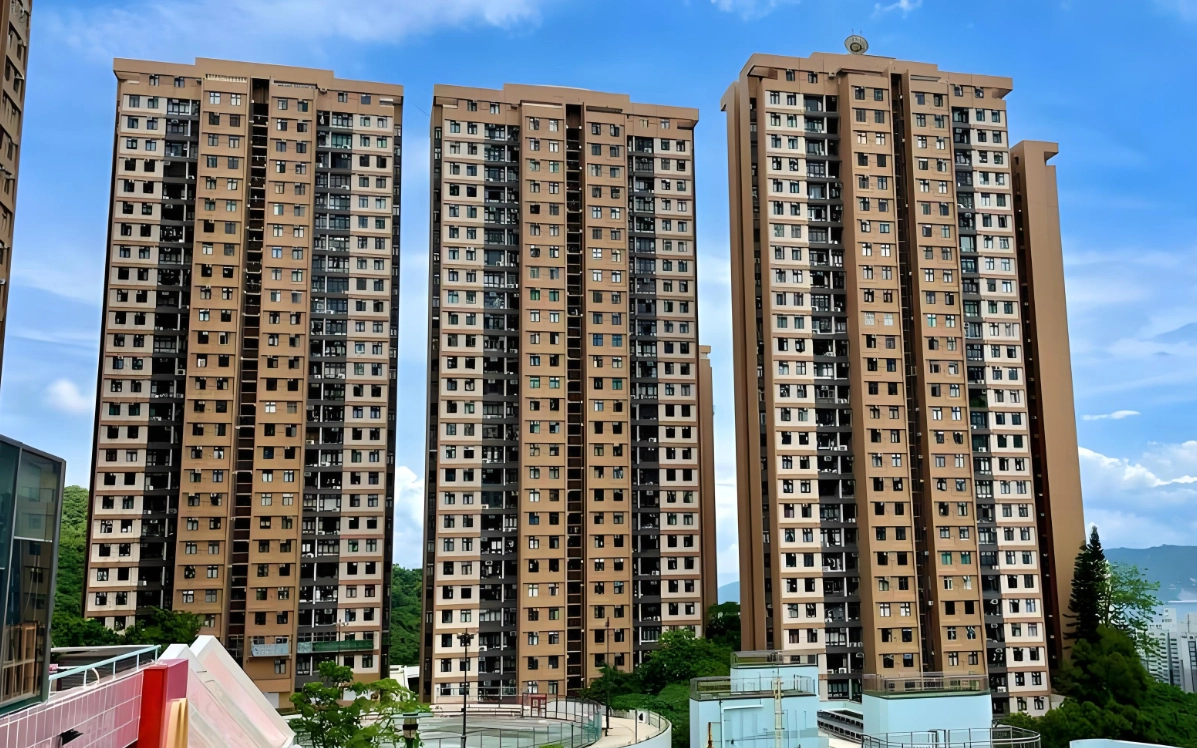 公共区域 置富花园小区图