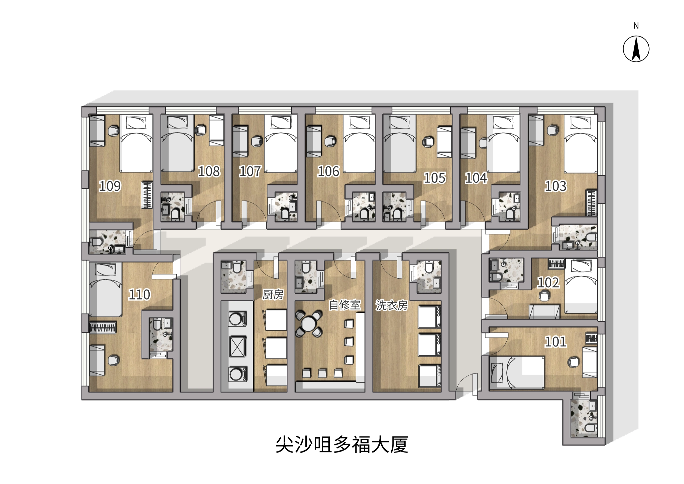 公共区域 多福大厦